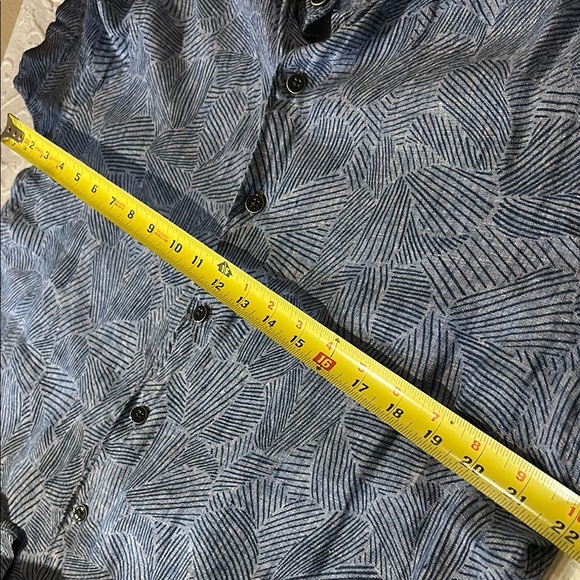 Rodd & Gunn Blue Casual Button Down Shirt. Large Linen - Picture 8 of 8